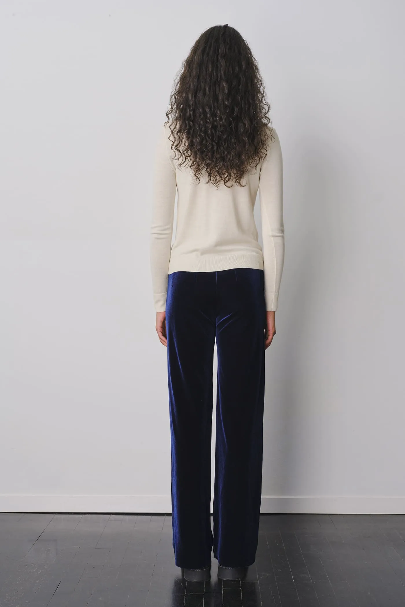 FLAVIA Velvet Navy