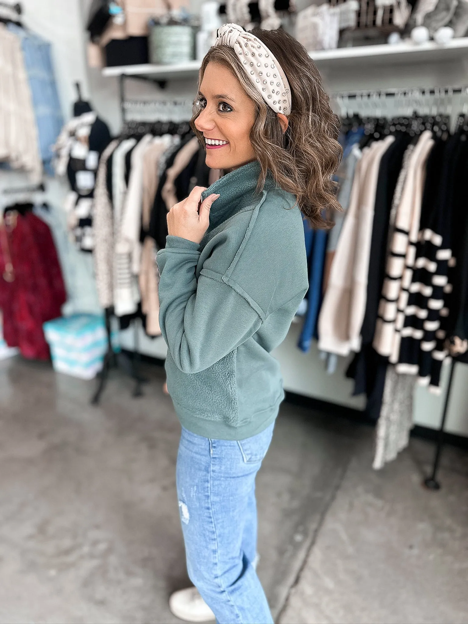 Fleece Fusion Zip Pullover