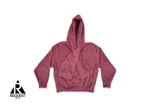 Fleece Kesa Hooded Sweatshirt "Maroon"