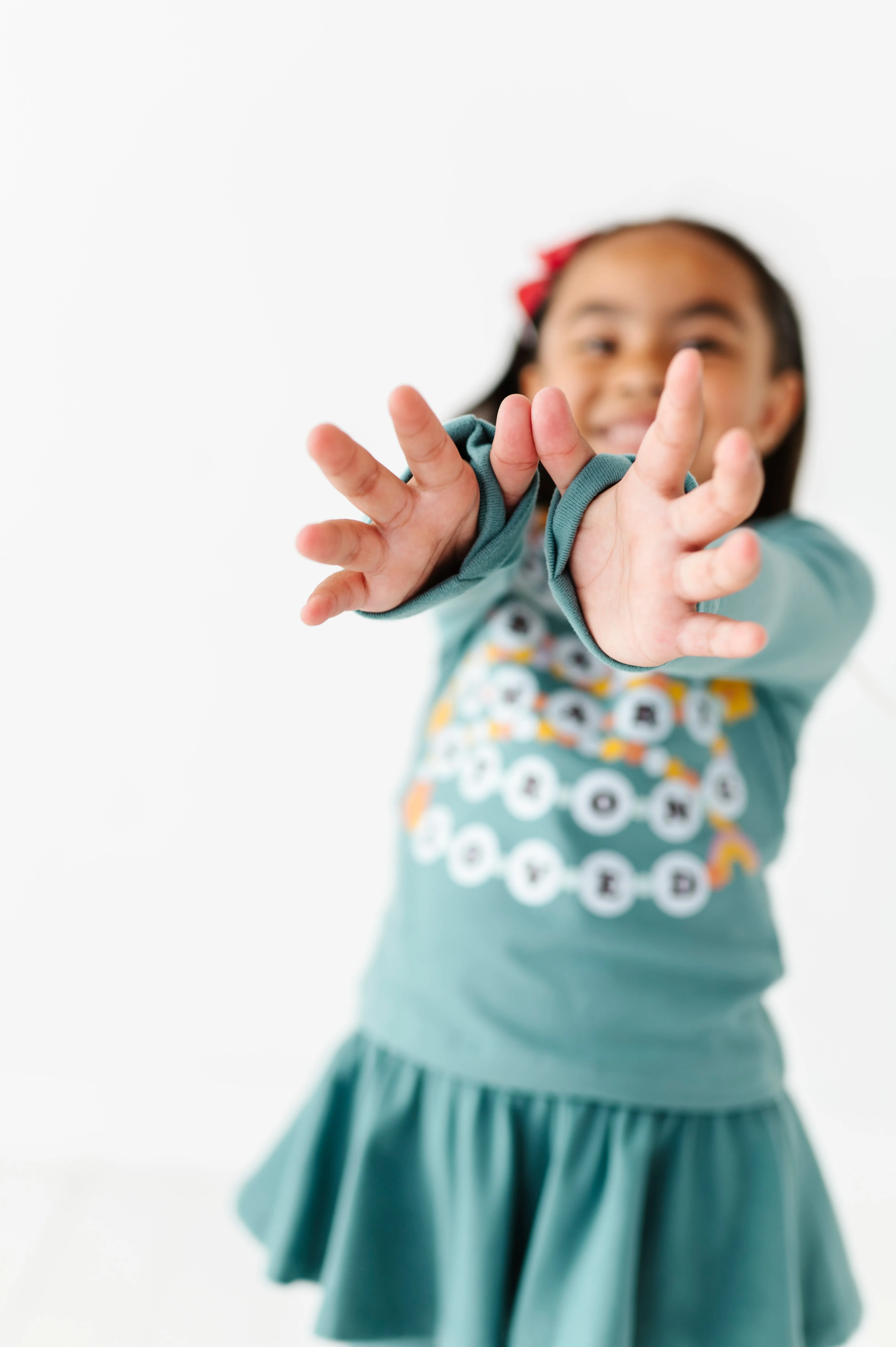 Friendship Bracelets | Jade Fleece skirted SET