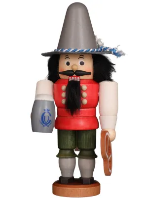 German Nutcracker : Small Bavarian with Pretzel & Beer