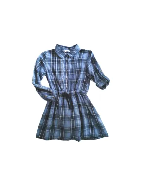 GIRL SIZE 6 YEARS - DEX Kids, Flannel Dress Tunic VGUC B37