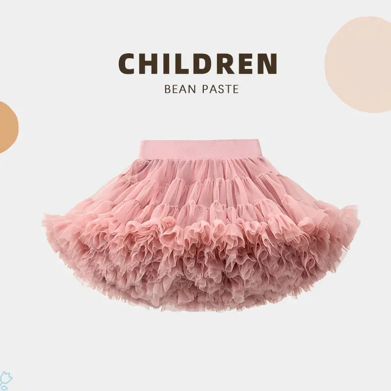 Girls Sweater & Skirt Party Suit