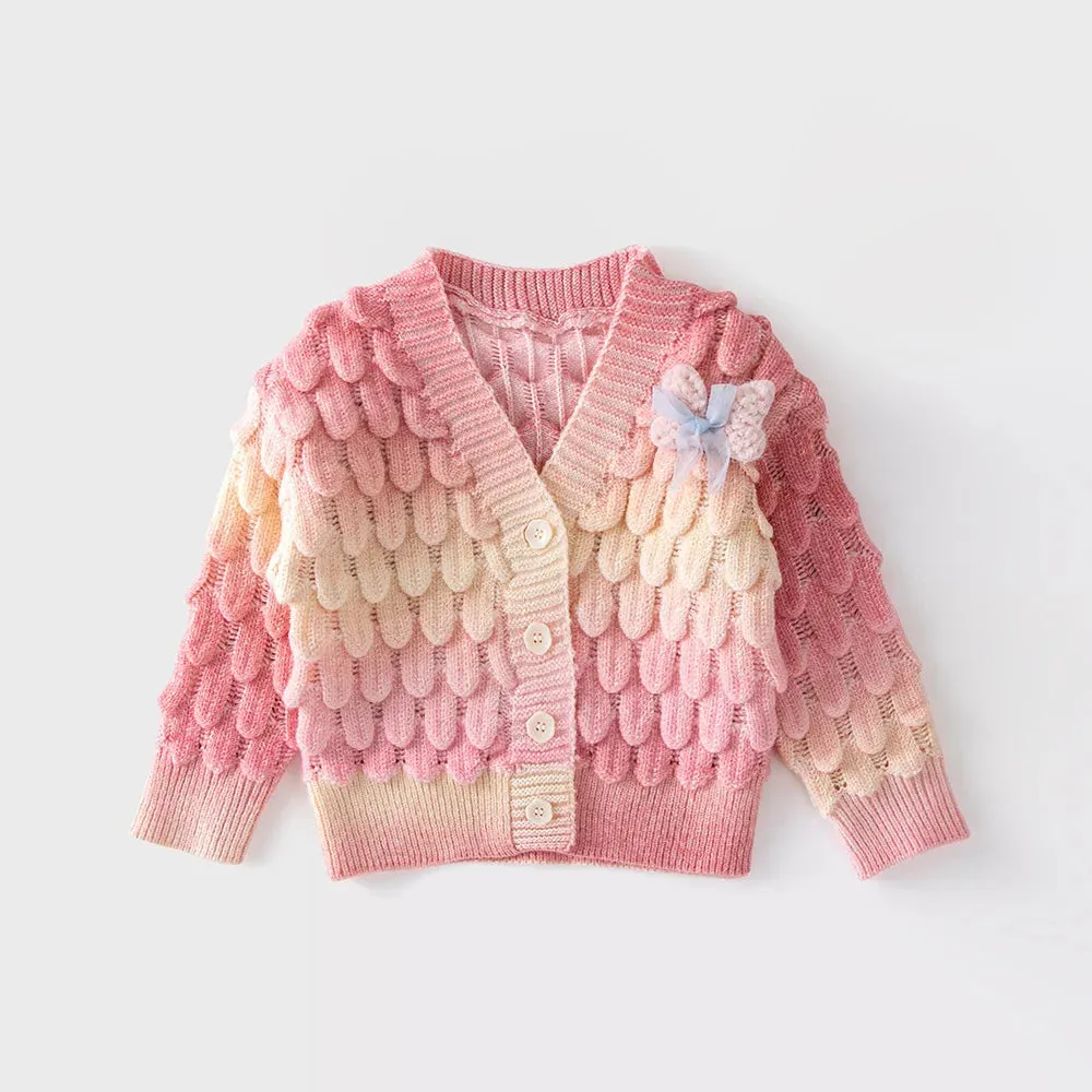 Girls Sweater & Skirt Party Suit