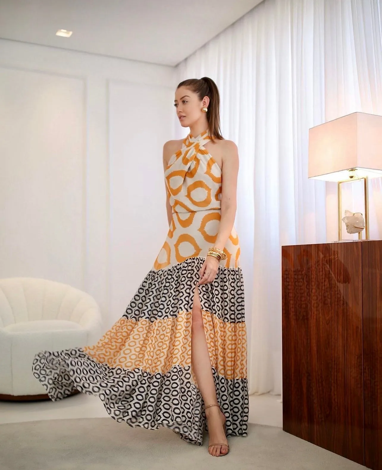 GLAM DRESS CHOLET MAXI 902220829B