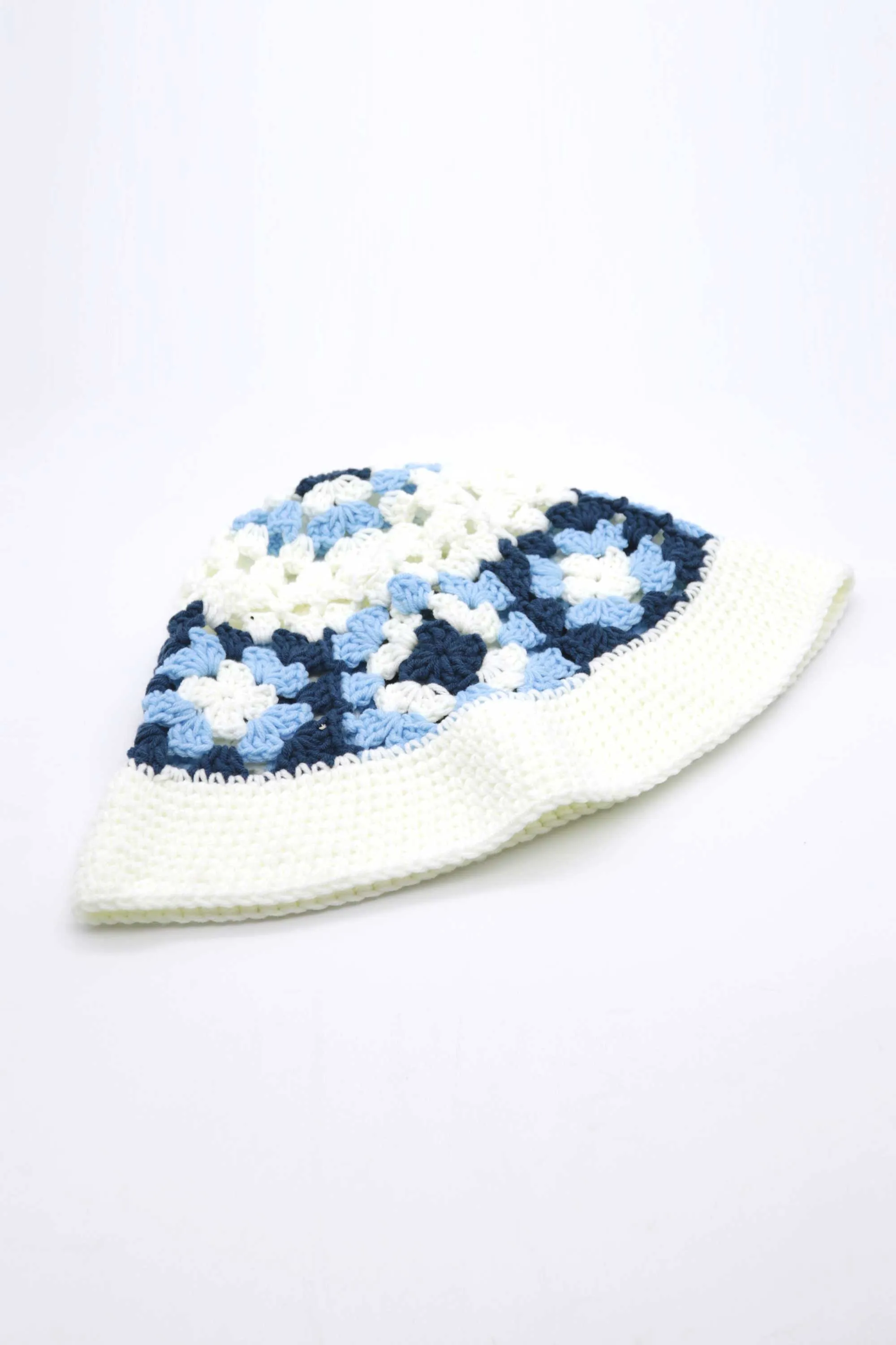 Granny Square Knit Hat
