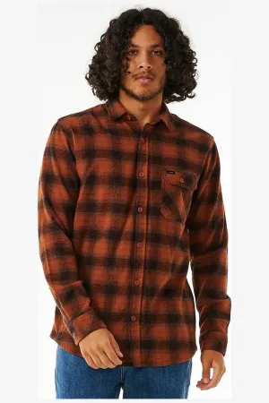 GRINNERS FLANNEL - BRICK