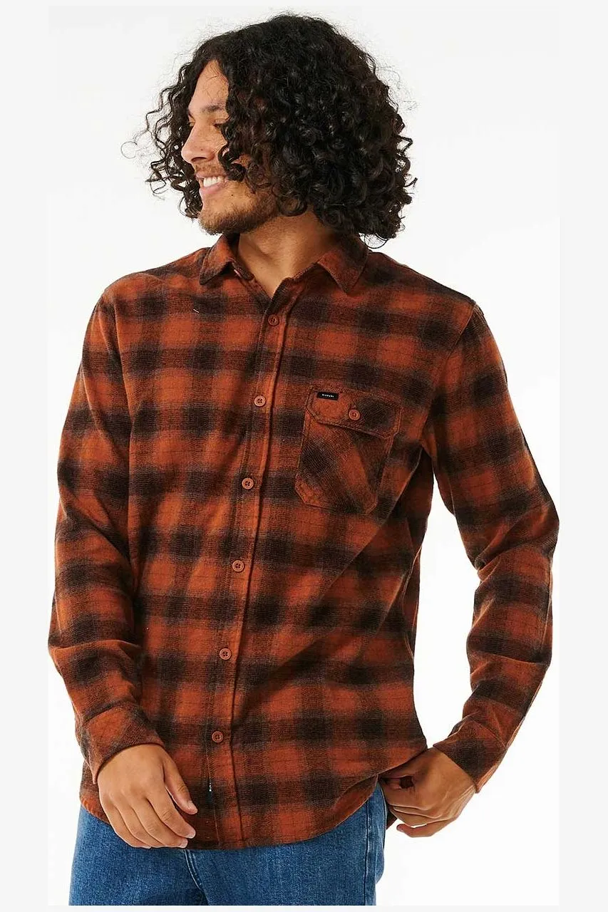 GRINNERS FLANNEL - BRICK
