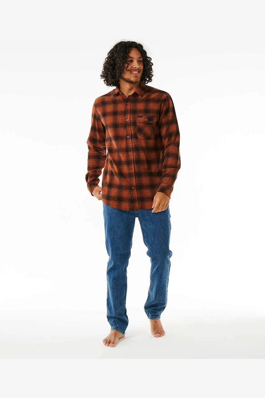 GRINNERS FLANNEL - BRICK