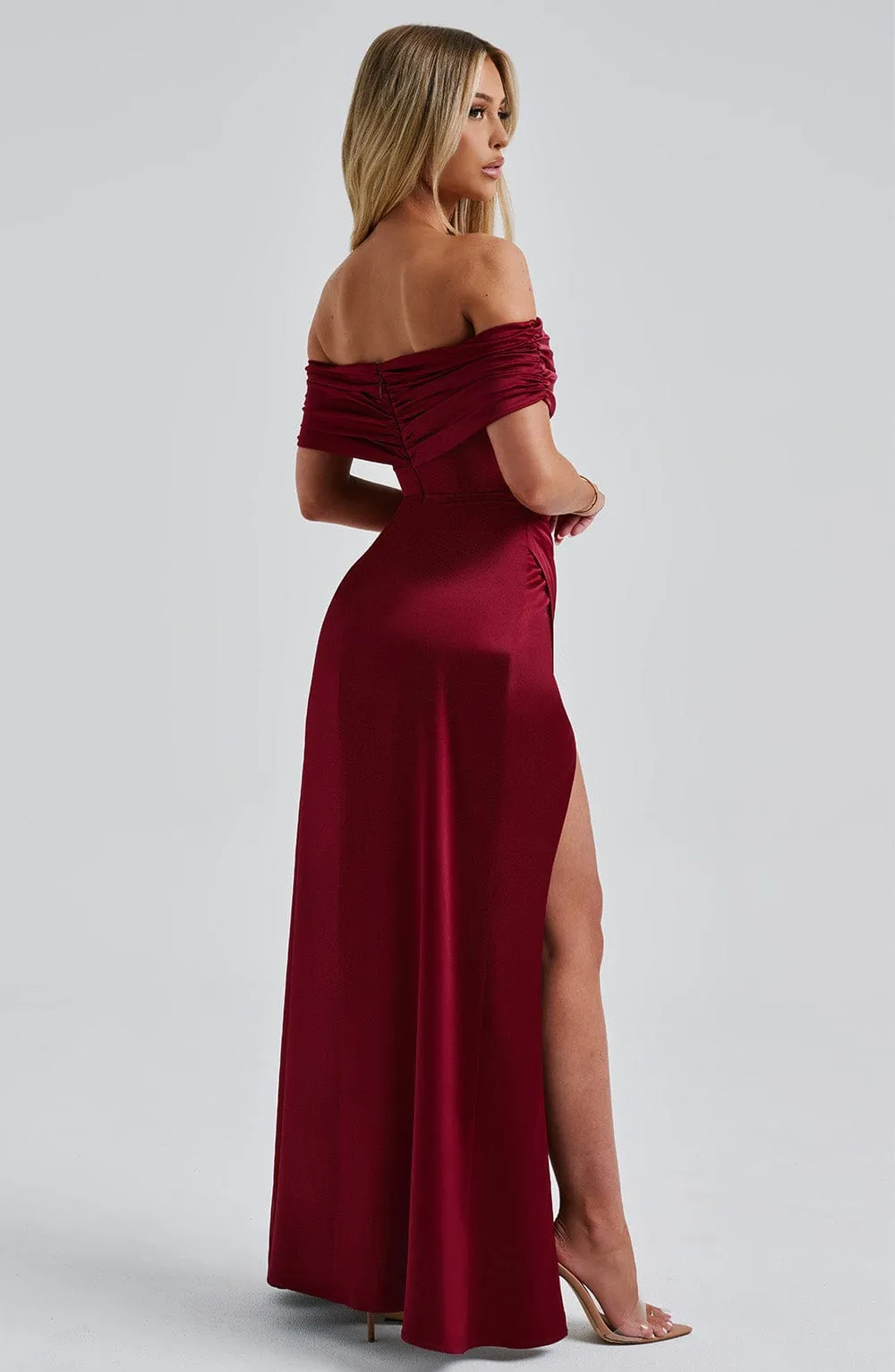Gwendolyn Maxi Dress - Burgundy