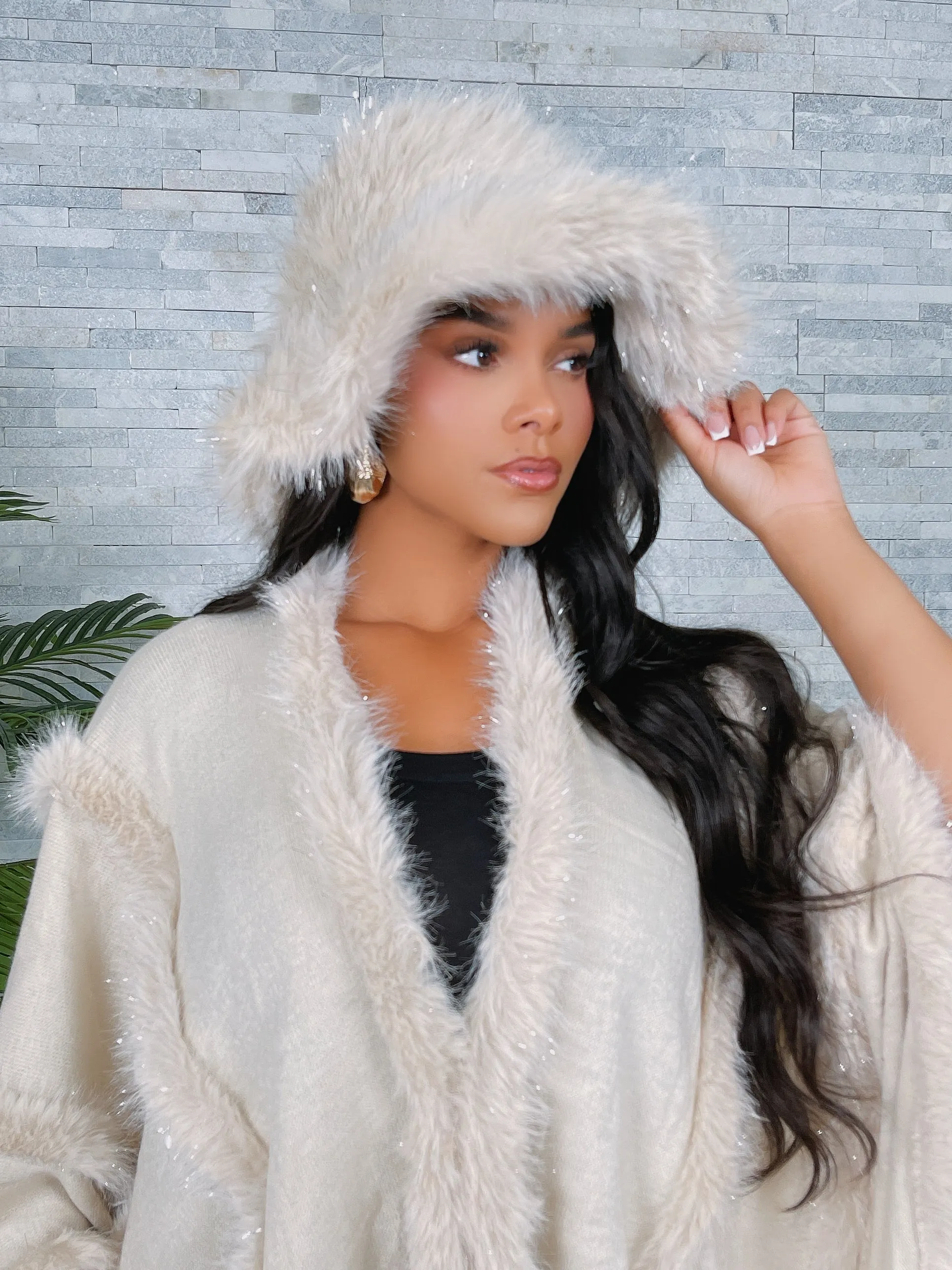 H3441- METALLIC FUR HATS