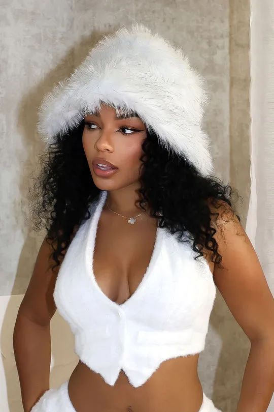 H3441- METALLIC FUR HATS