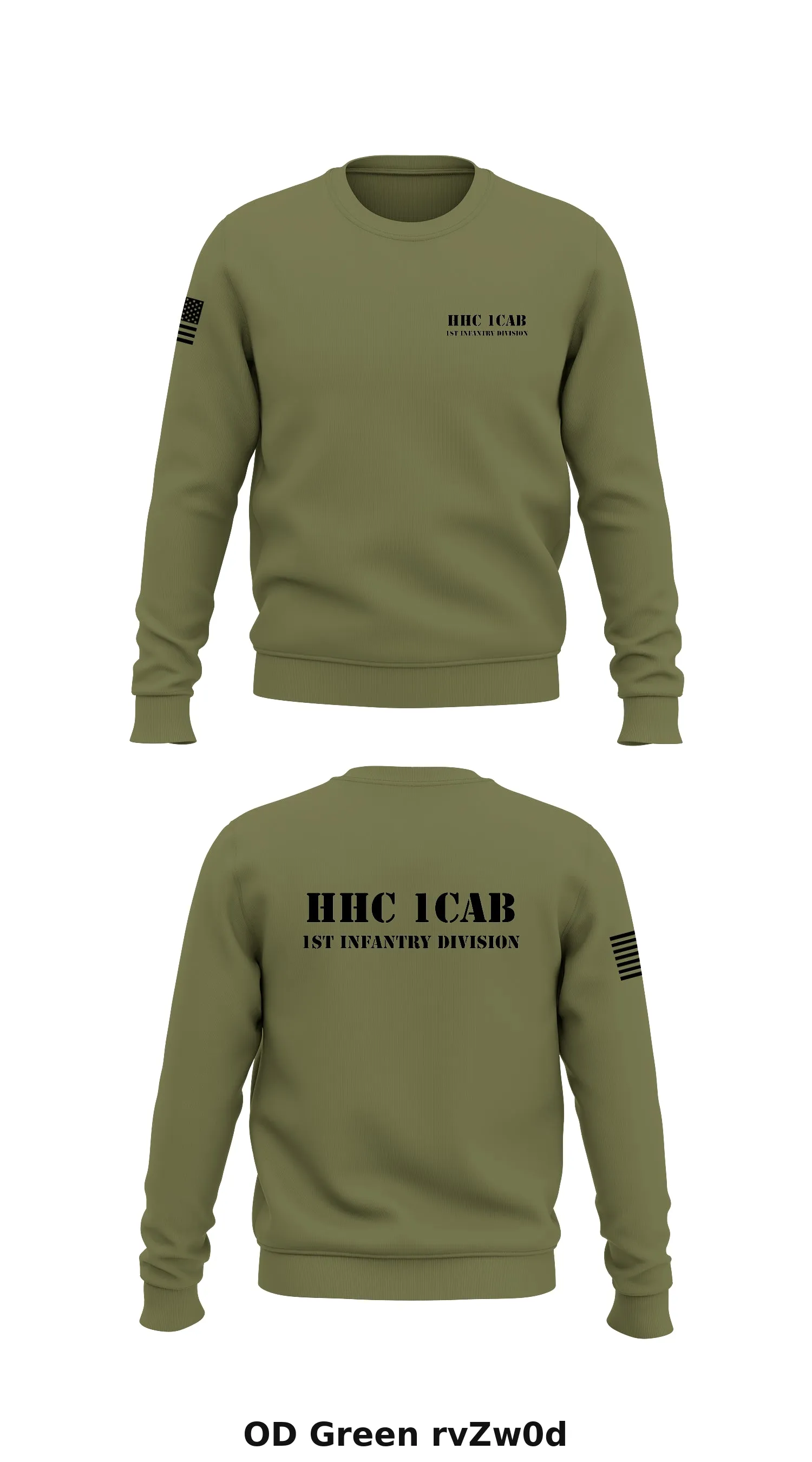 HHC 1CAB Store 1 Core Men's Crewneck Performance Sweatshirt - rvZw0d