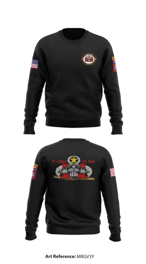 HHC/307TH AEB Core Men's Crewneck Performance Sweatshirt - MRGV3Y