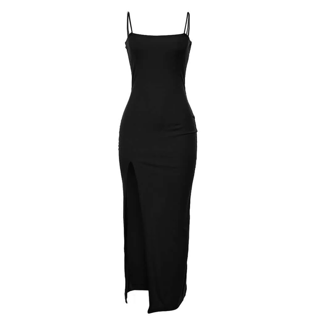 High Slit Cut Maxi Dress