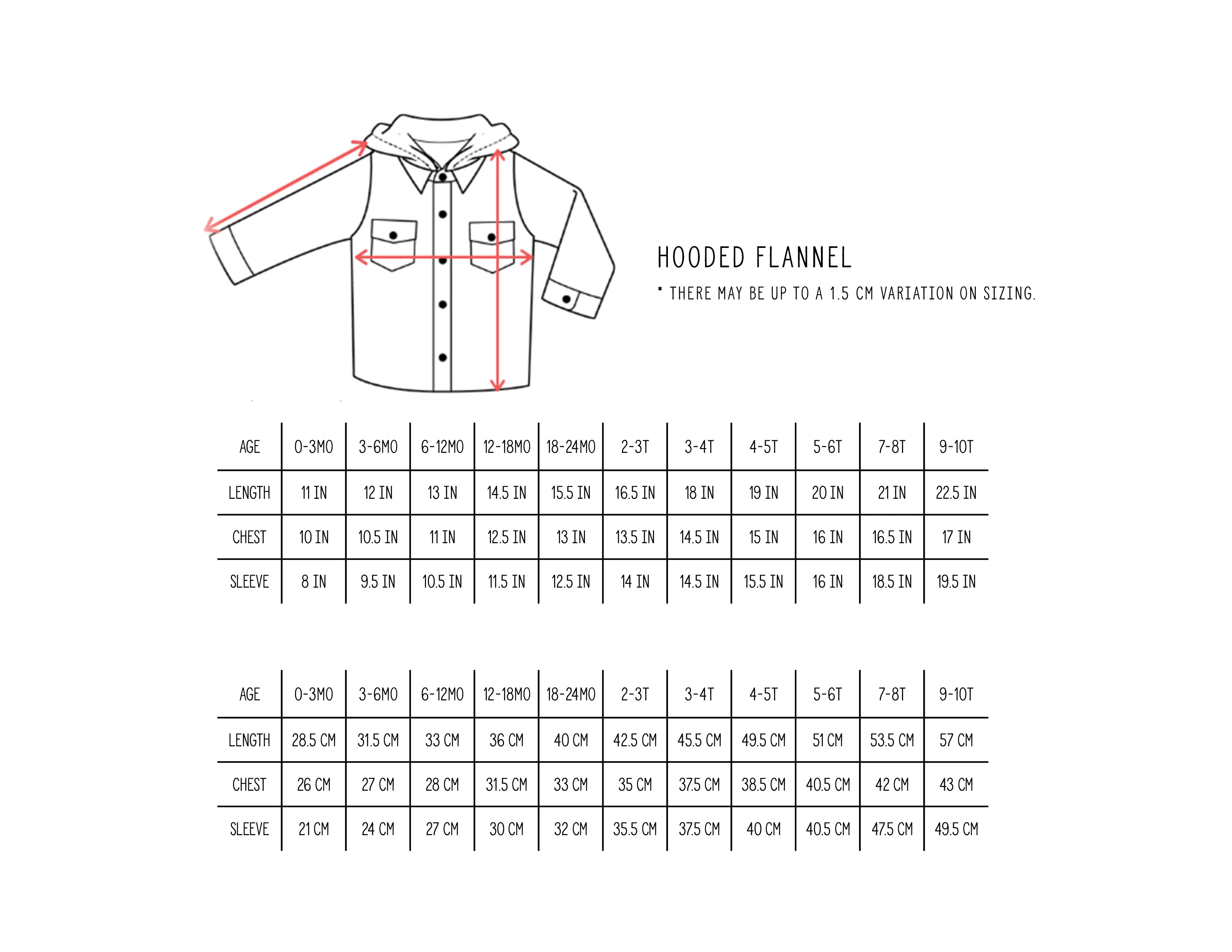 HOODED FLANNEL - PEWTER