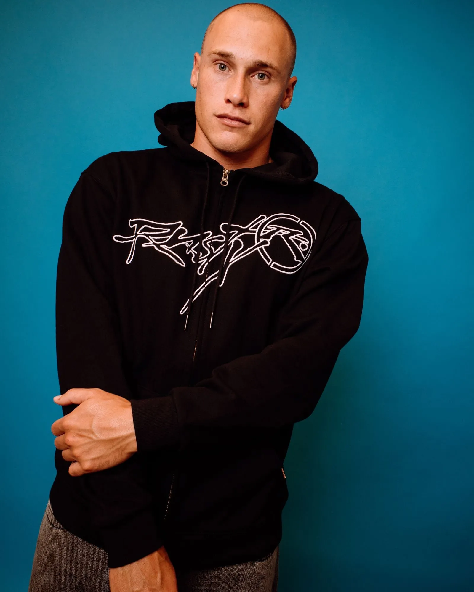Hoodus Zip Through Fleece Hoodie