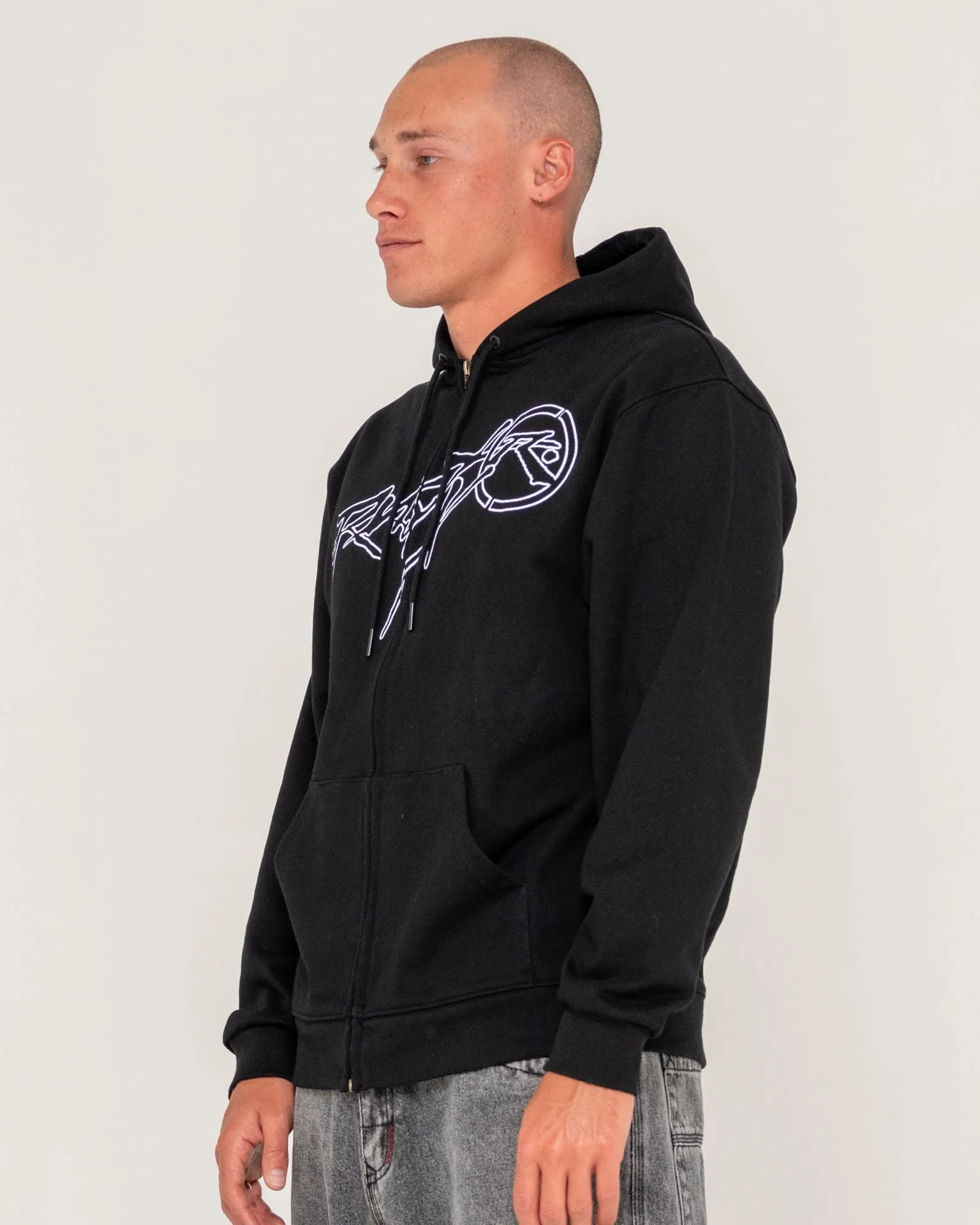 Hoodus Zip Through Fleece Hoodie