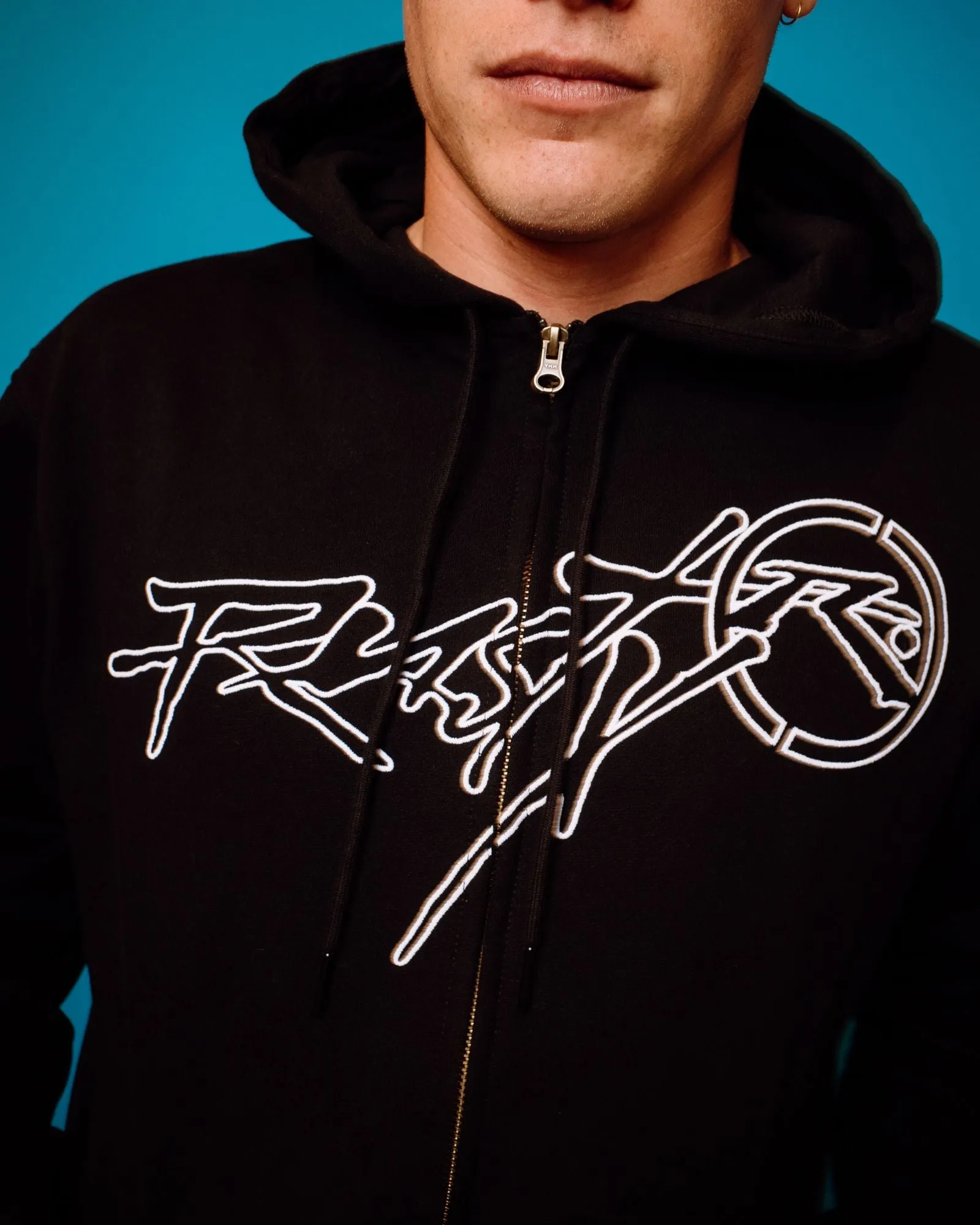 Hoodus Zip Through Fleece Hoodie