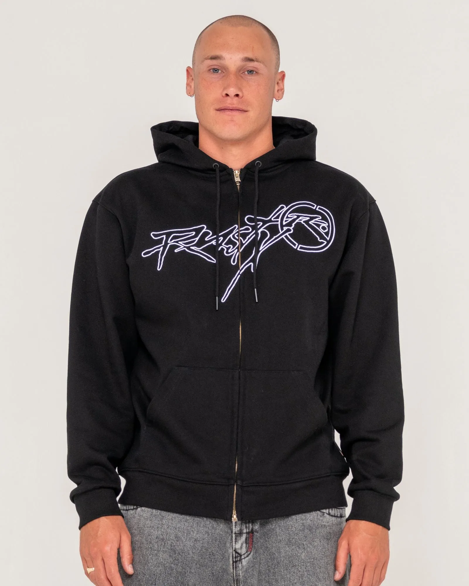 Hoodus Zip Through Fleece Hoodie