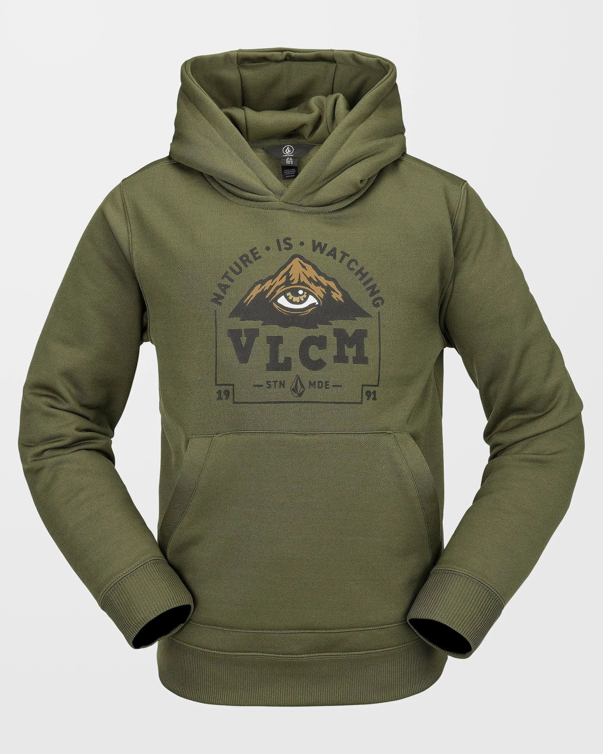 Hydro Fleece Kapuzenpullover - Ivy - (KINDER)
