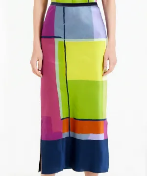 ICONIC go long for it skirt print