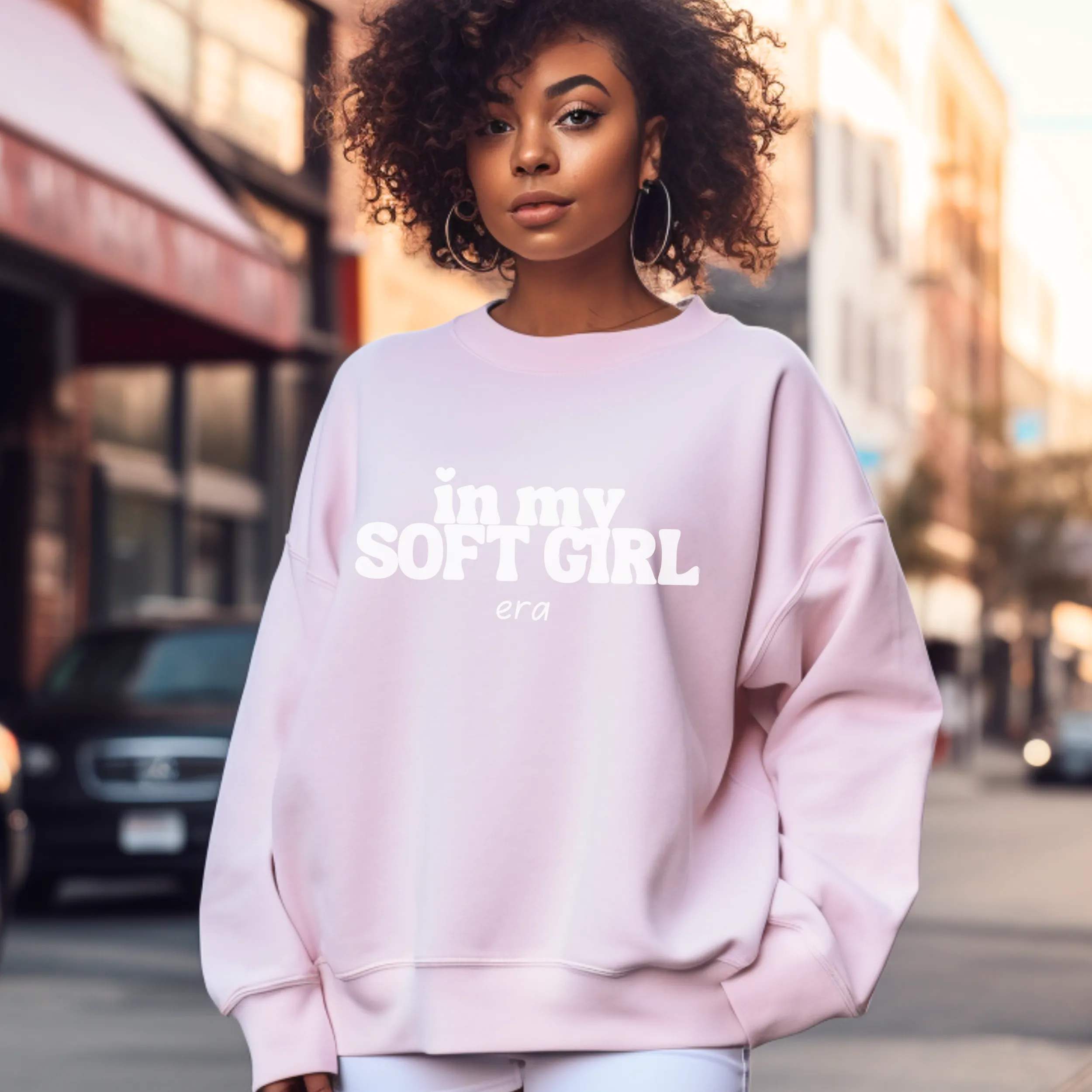 In My Soft Girl Era Crewneck