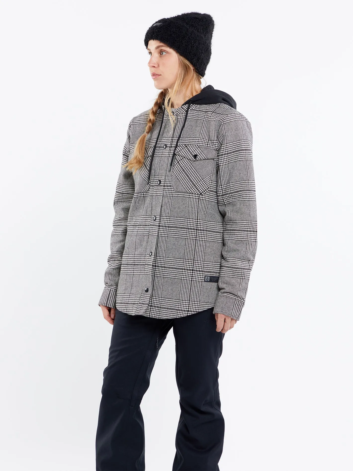 Insulated Flannel Jacke - MOONBEAM