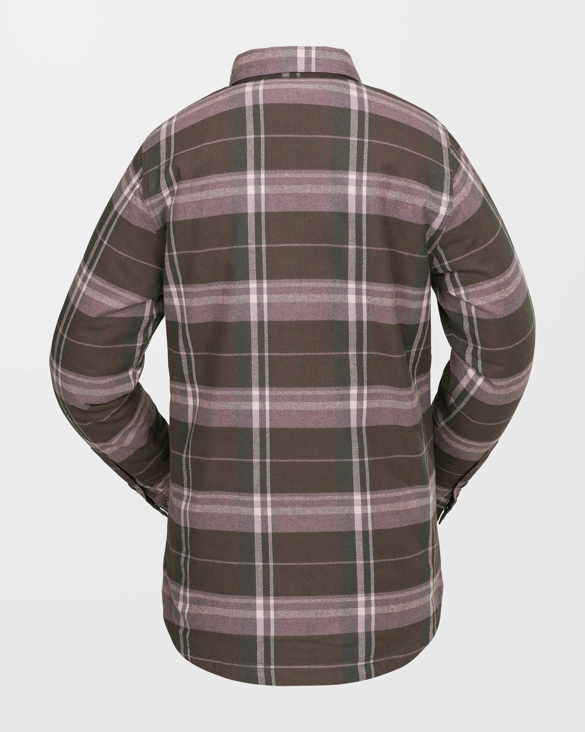 Insulated Riding Flannel Jacke - Dusty Lavender