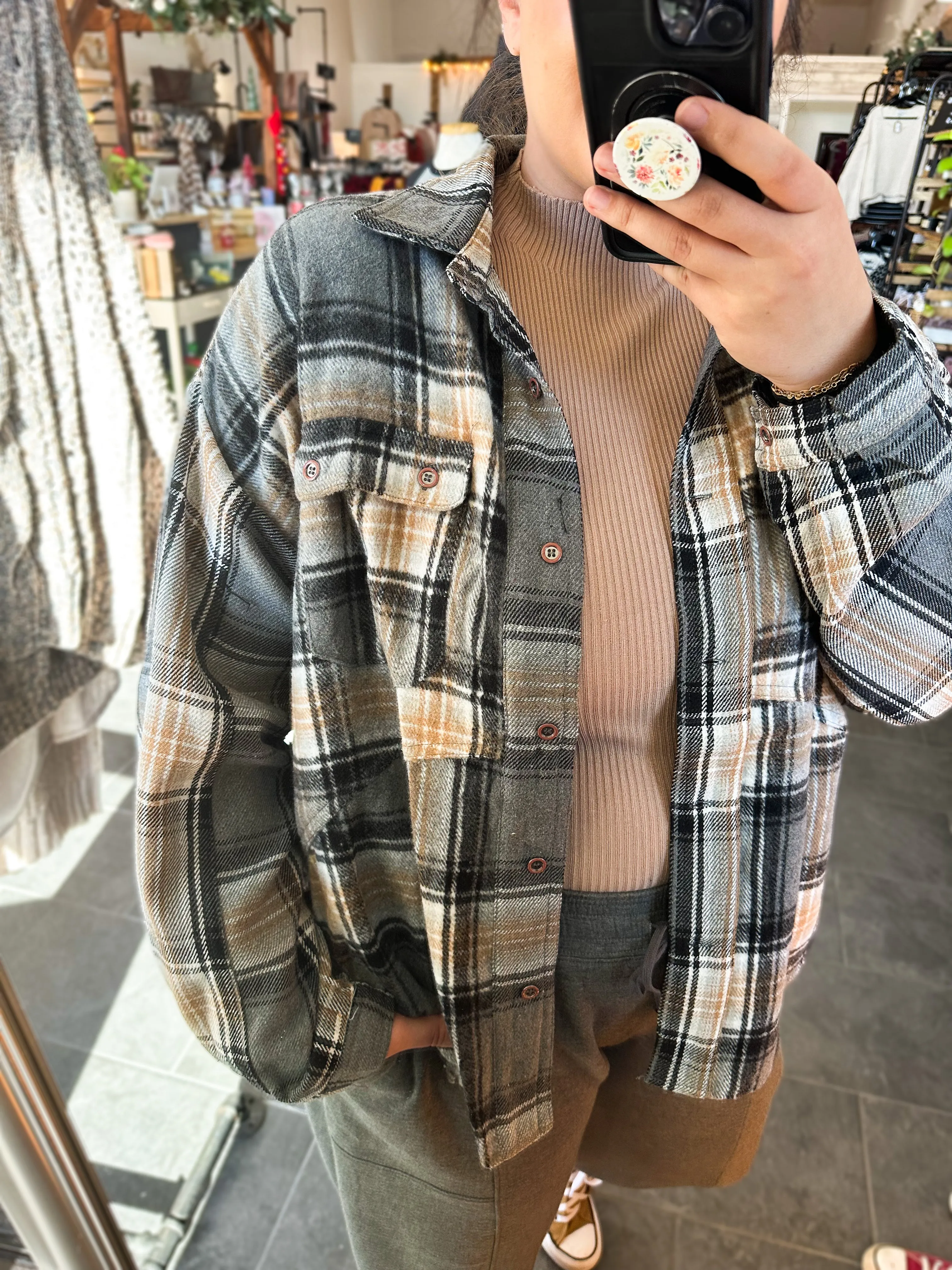 Invitation Only Plaid Flannel