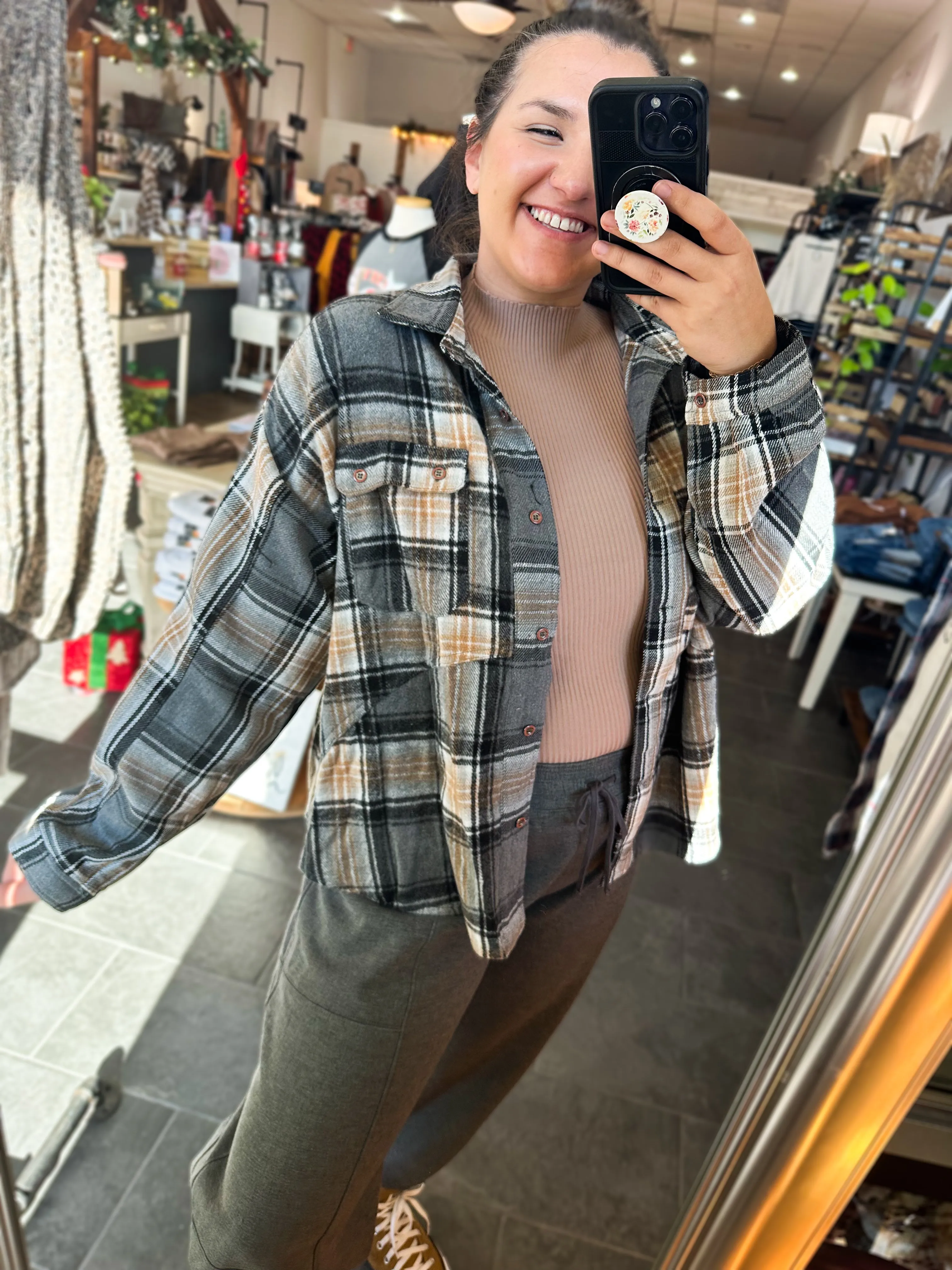 Invitation Only Plaid Flannel