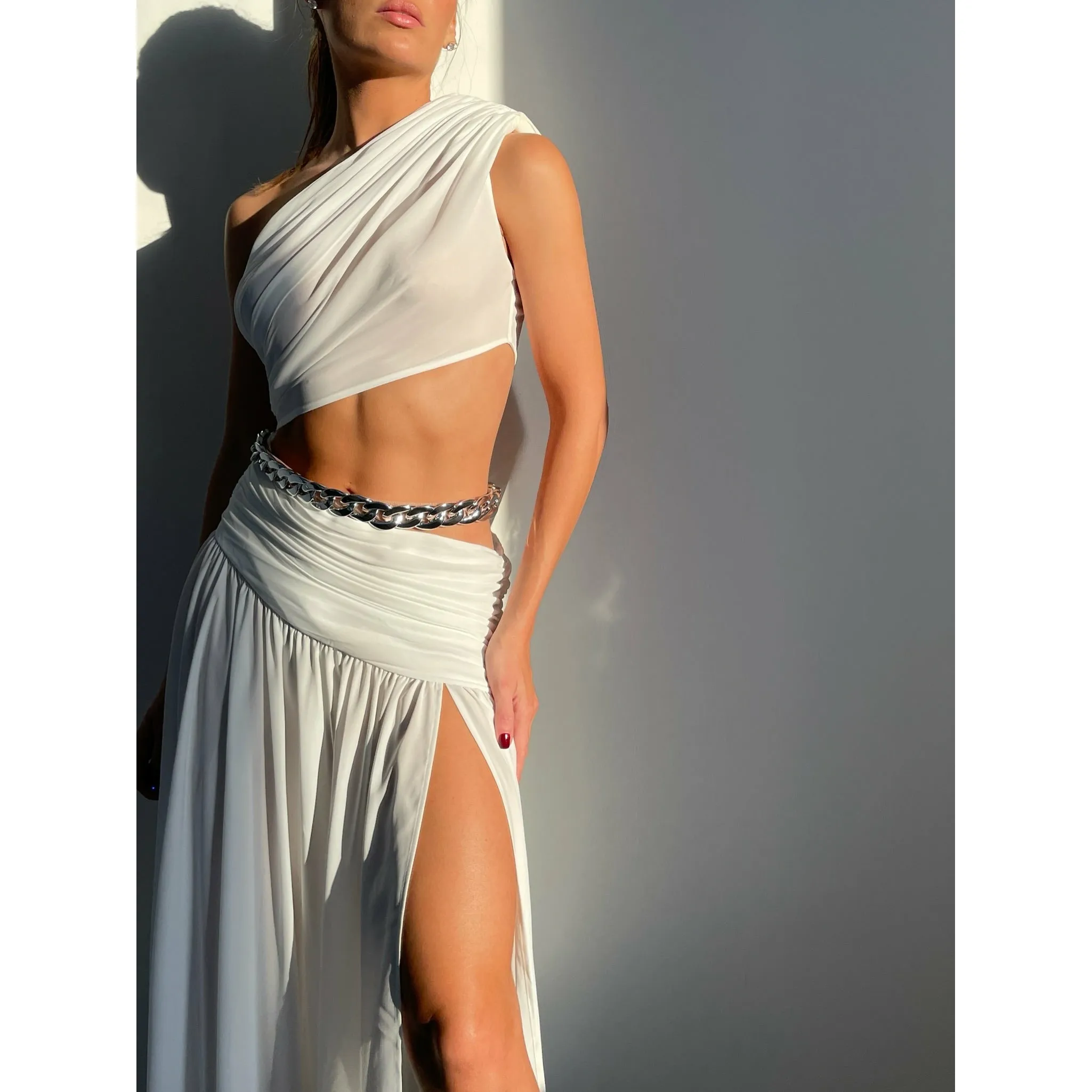 JAFARI BLANC MAXI DRESS