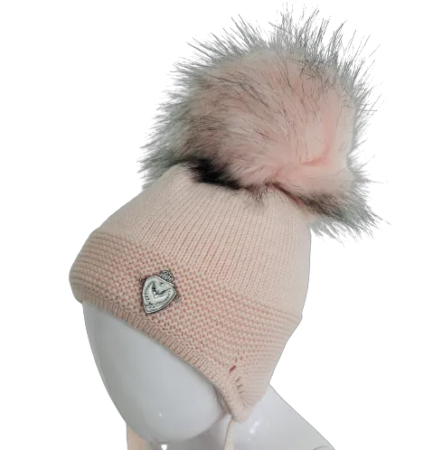 Jamiks Tabasco Knitted Pom Hat - Pink