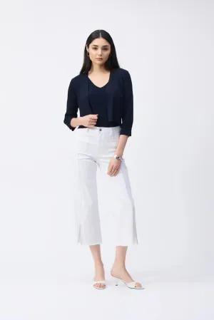 Joseph Ribkoff Sweater Knit Cardigan Midnight Blue