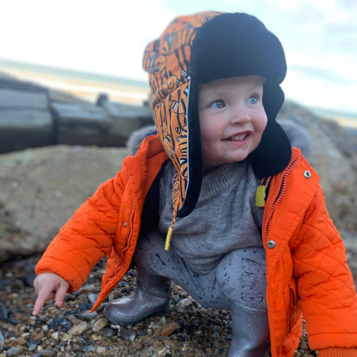 Kids Arctic Cub Hat: Tiger King