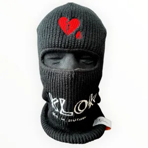 KloK tu ta D Ski Mask Broken Heart