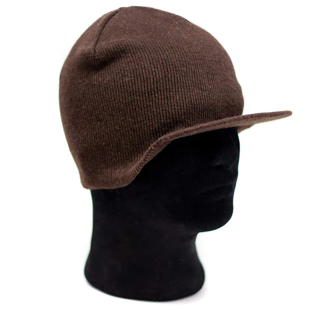 Knit Brim Hats - Asst. Solid Dark Colors (KN-HATS-106)