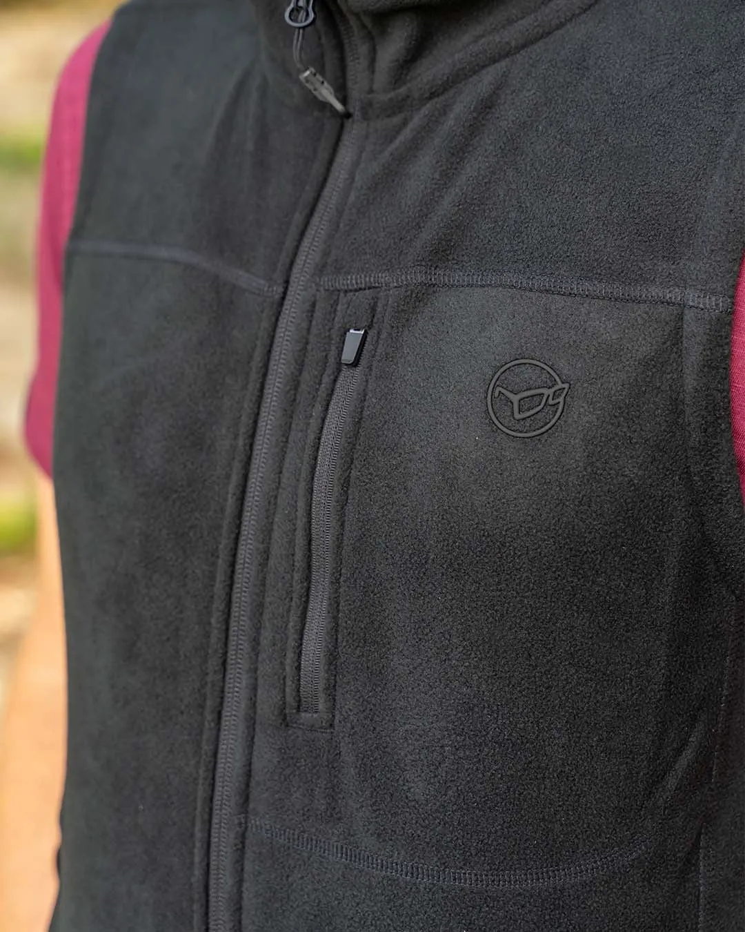 KORDA Fleece Gilet | Black