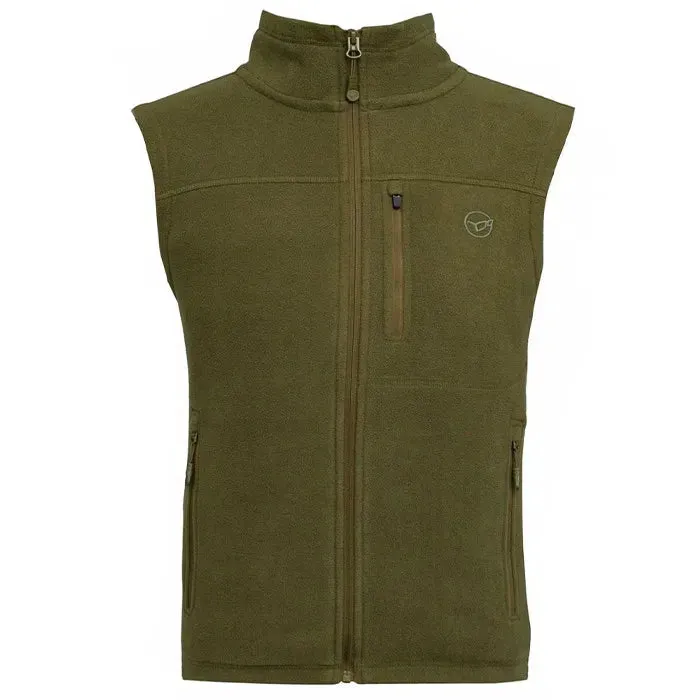 KORDA Fleece Gilet | Olive
