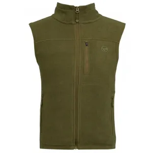 KORDA Fleece Gilet | Olive