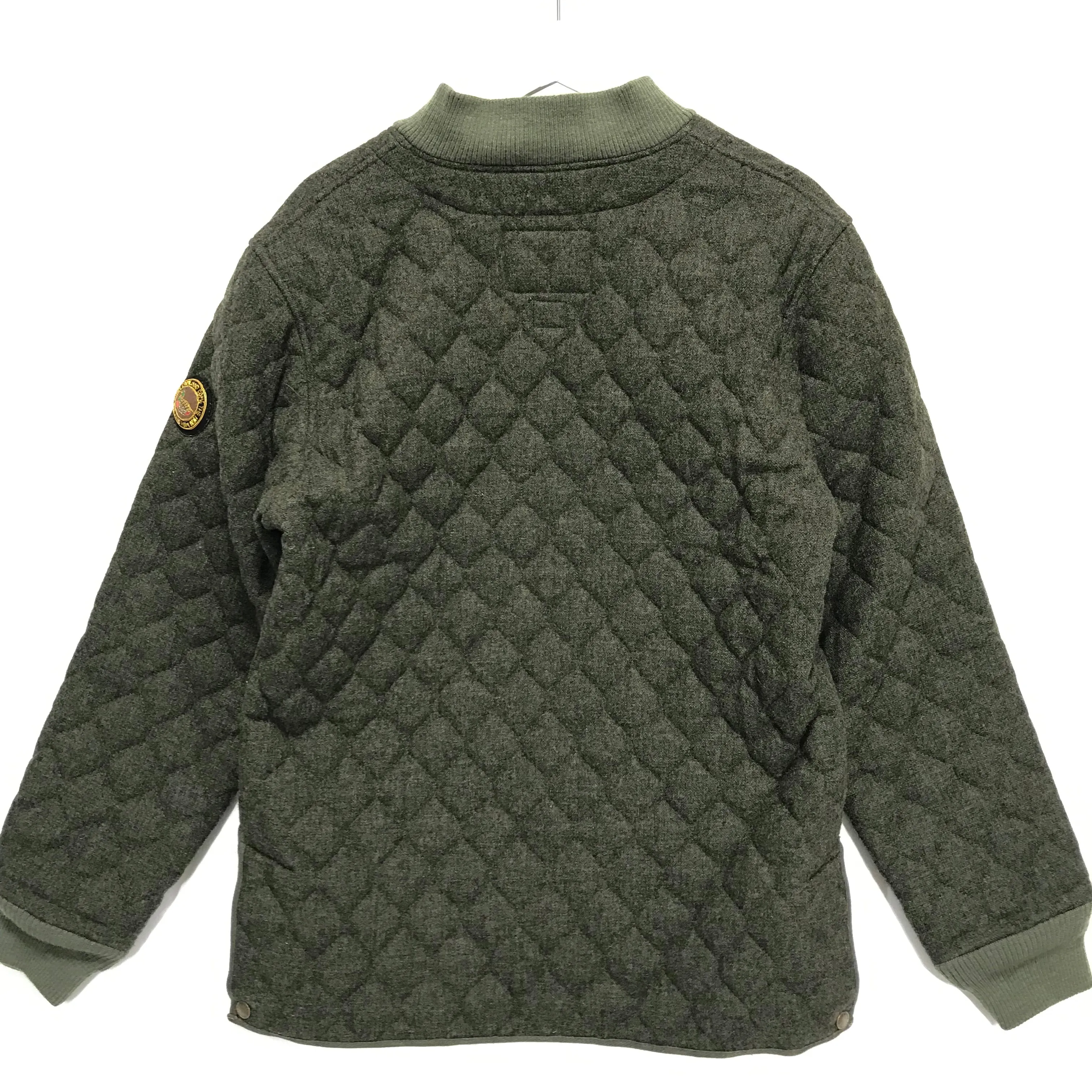 [L] WTAPS 07AW Hunted Gore Windstopper Wool Jacket Green