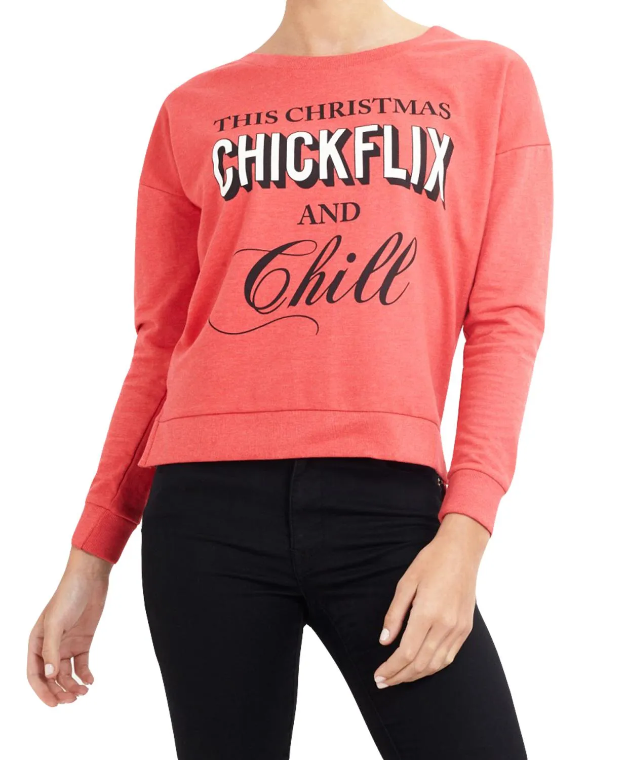 Ladies Long Sleeve Christmas Jumper