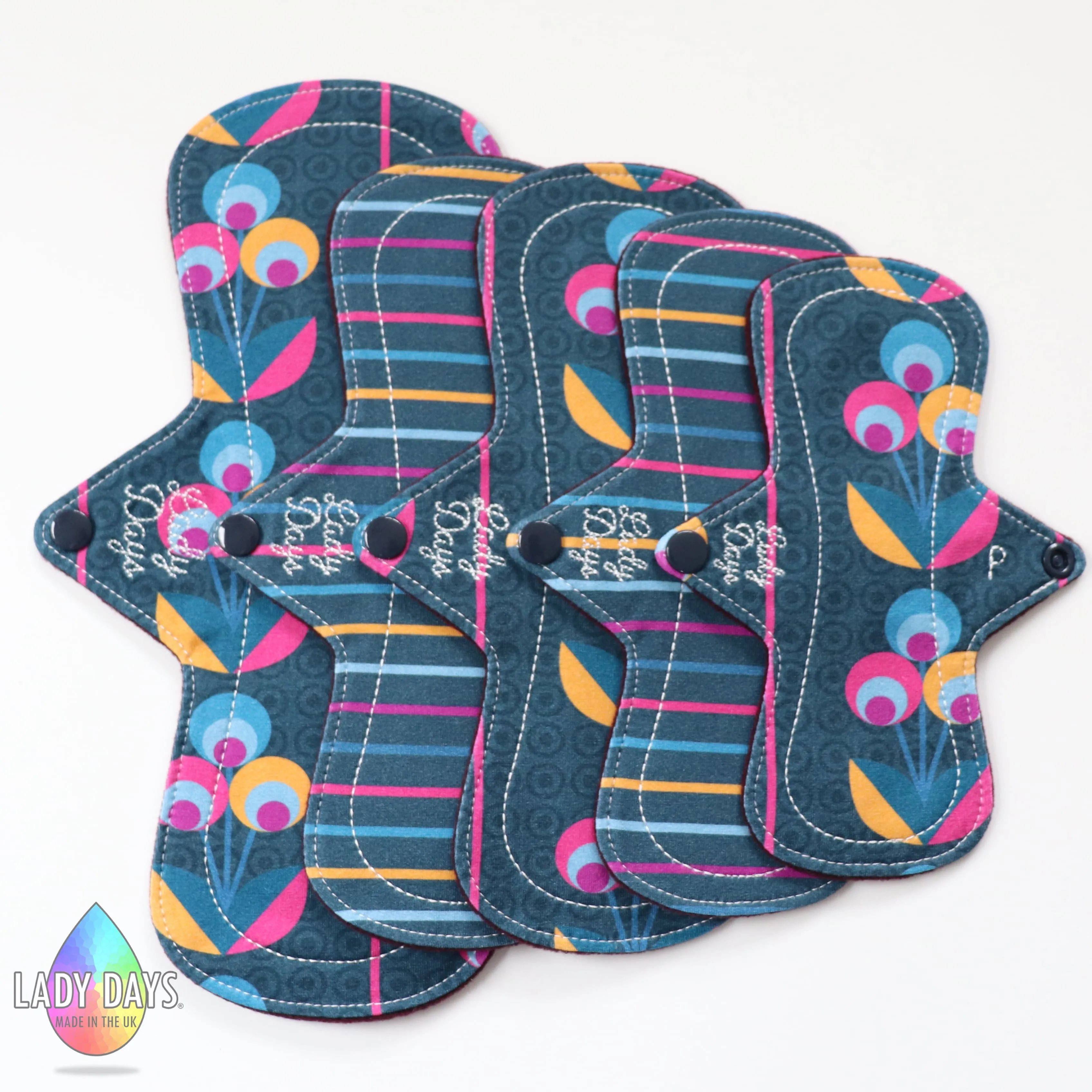 Lady Luscious Cloth Menstrual Pad Set.