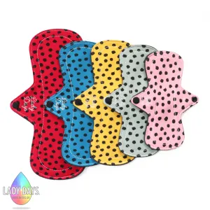 Lady Luscious Cloth Menstrual Pad Set.