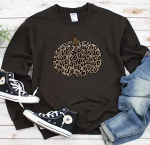 Leopard Pumpkin Sweatshirt