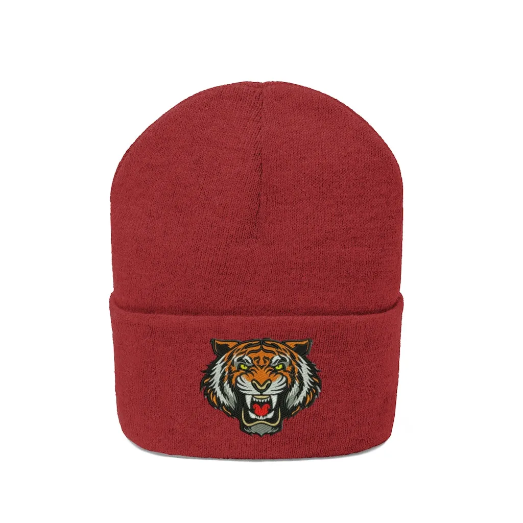Lion head Beanie, Custom Beanie, Graphic Beanie, Lion Beanie
