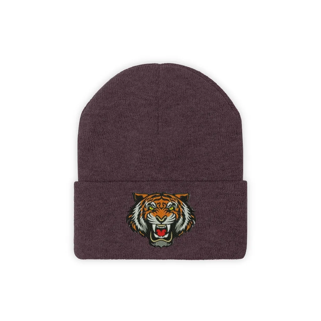 Lion head Beanie, Custom Beanie, Graphic Beanie, Lion Beanie