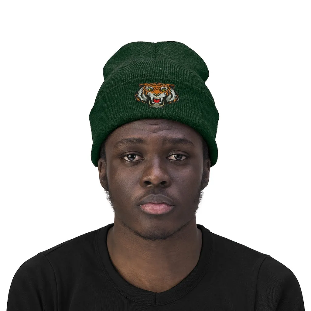 Lion head Beanie, Custom Beanie, Graphic Beanie, Lion Beanie