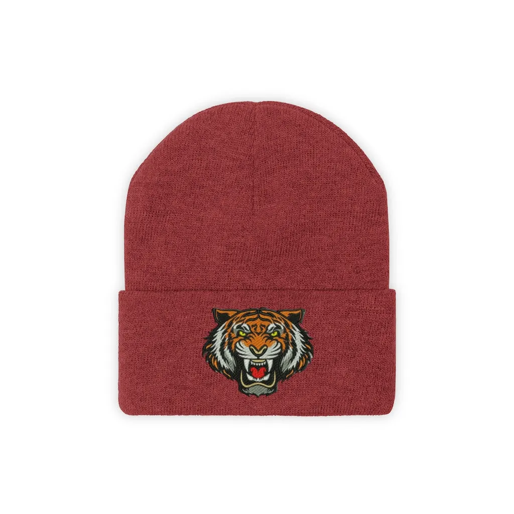 Lion head Beanie, Custom Beanie, Graphic Beanie, Lion Beanie