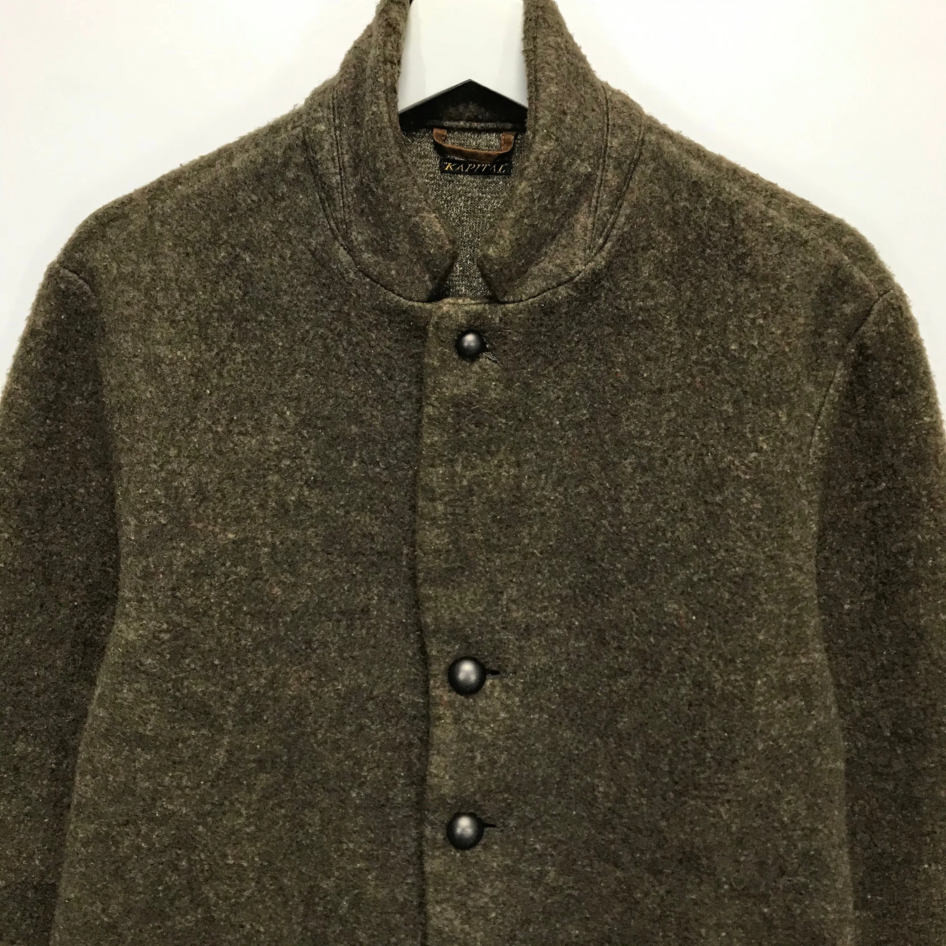 [M] Kapital Fleece Coat Brown